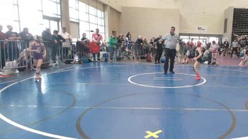 60 lbs Rr Rnd 1 - Scarlett McKeown, Lady Assassins - Girls vs Delaney Coleman, NewWhale Teel - Girls