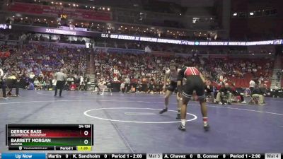 2A-126 lbs Quarterfinal - Barrett Morgan, Algona vs Derrick Bass, Assumption, Davenport