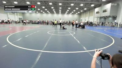 95 lbs Rr Rnd 2 - Ian Vought, PA Crusaders - EL vs Aryana Resendez, Team Gotcha - EL