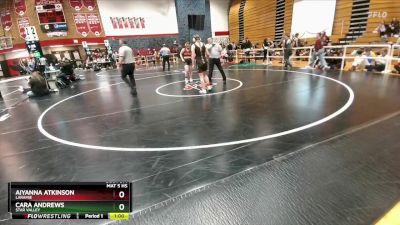 140 lbs Cons. Round 5 - Aiyanna Atkinson, Laramie vs Cara Andrews, Star Valley