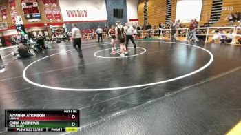 140 lbs Cons. Round 5 - Aiyanna Atkinson, Laramie vs Cara Andrews, Star Valley