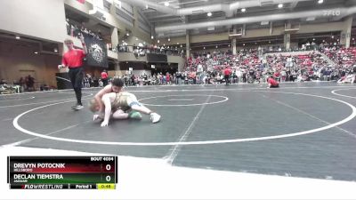 120 lbs Quarterfinal - Declan Tiemstra, Jaguar vs Drevyn Potocnik, Hillsboro