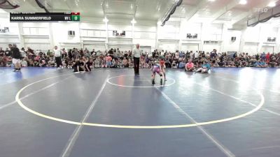 68 lbs Round Robin 1 - Zoey Eicher, Pheonix Wrestling-Girls vs Karra Summerfield, WV Lunatics-Girls