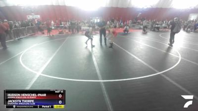 110 lbs Cons. Round 3 - Hudson Henschel-Paar, Askren Wrestling Academy vs Jacksyn Thorpe, Kaukauna Wrestling Club