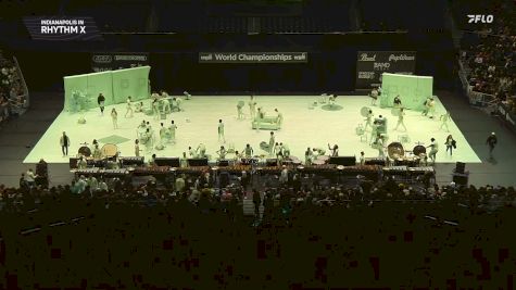 Rhythm X "Indianapolis IN" at 2026 WGI Percussion/Winds World Championships