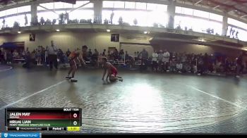 120 lbs Champ. Round 1 - Jalen May, Indiana vs Hruai Lian, Perry Meridian Wrestling Club
