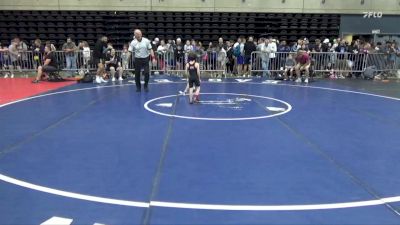 40 lbs Consi Of 8 #2 - Nathan Niethammer, Wernersville vs Braxton Santangelo, Quakertown