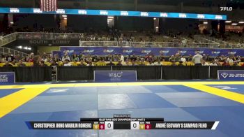Christopher Jhing Mabilin Romero vs André Geovany S Sampaio Filho 2026 Pan Kids Jiu-Jitsu IBJJF Championship