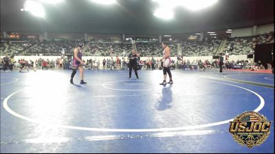 175 lbs Consolation - Jaeda Blackeagle, Clinton Youth Wrestling vs Kambyr Lee, Keystone Wrestling Club