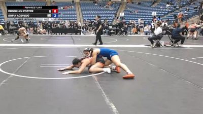 138 lbs Champ. Round 2 - Brooklyn Foster, Friends University vs Sofia Acevedo, Murray State