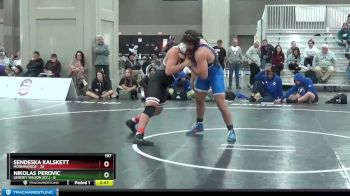 197 lbs 2nd Wrestleback (16 Team) - Sendeska Kalskett, Morningside vs Nikolas Perovic, Lindsey Wilson (Ky.)