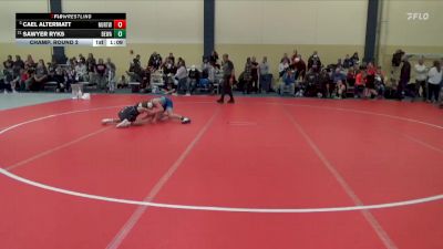 85 lbs Champ. Round 2 - Sawyer Ryks, Berge Elite Wrestling Academy vs Cael Altermatt, New Ulm Rolling Thunder Wrestl