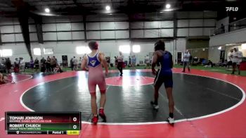 120 lbs Champ. Round 1 - Robert Chuech, Louisa Youth Wrestling vs Tomari Johnson, Buckroe Sharks Wrestling Club