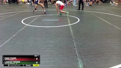 130 lbs Round 1 (4 Team) - Cash Tharp, Neighborhood vs Landon Messer, Dayton Bandits