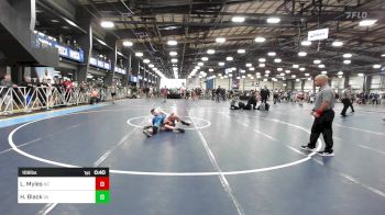 106 lbs Consi Of 128 #2 - Liam Myles, NC vs Hayden Black, VA