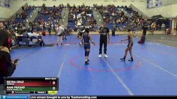 101 lbs Champ. Round 1 - Keyra Cruz, Raiders vs Rani Prasad, Santa Monica Hs