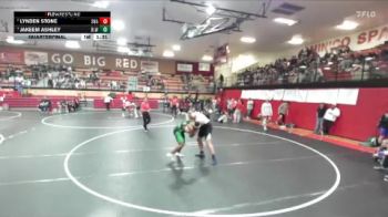 285 lbs Quarterfinal - Lynden Stone, Snake River vs Jakeem Ashley, Blackfoot