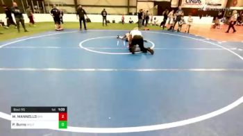 65 lbs Rr Rnd 1 - MARCARLO MANNELLO, GPS vs Philip Burns, Wolf Gang Wrestling Academy