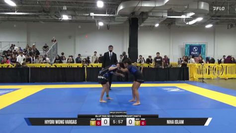 Niha Islam vs Hiyori Wong Vargas 2026 Pan IBJJF Jiu-Jitsu No-Gi Championship