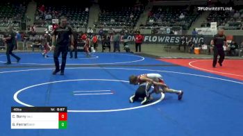 46 lbs Consolation - Cooper Berry, Salina WC vs Gino Ferrari, Best Trained Wrestling