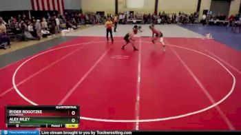 182 lbs Quarterfinal - Alex Riley, Waconia vs Ryder Rogotzke, Stillwater
