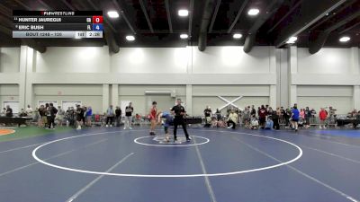 120 lbs Champ. Round 2 - Hunter Jauregui, CA vs Eric Bush, FL