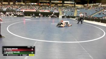 165 lbs Cons. Round 4 - 12 Trace Braun, Southeastern vs 7 Braeden Baller, Texas Wesleyan