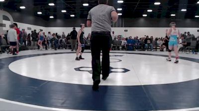100 lbs Round 2 (6 Team) - Eli Oberheim, Team Gotcha vs Gavin Brent, Dundee Wrestling