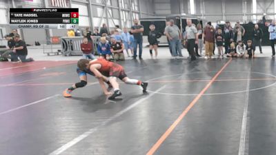 82 lbs Champ. Rd Of 32 - Tate Hadsel, Mat Demon Wrestling Club vs Waylen Jones, Priest River Wrestling Club