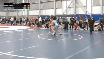 100 lbs Champ. Rd Of 32 - Kol Pedersen, Warriors Of Christ WOC- Wrestling vs Aiden Eslick, Colville Hawks WC