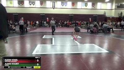 110 lbs Round 2 - Alexis Kolbet, Osage vs Alexis Vogel, Western Dubuque