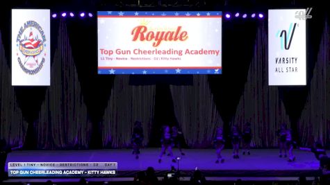 Top Gun Cheerleading Academy - Kitty Hawks [2026 L1 Tiny - Novice - Restrictions - D2 Day 1] 2026 The American Royale Sevierville Nationals