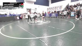 135 lbs 3rd Place Match - Shaire Anzures, Pacifica/Oxnard vs Ruby Dominguez, Mira Costa