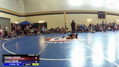 59 lbs Semifinal - Tucker Jackson, Contenders Wrestling Academy vs Ethan Crouse, Yorktown Wrestling Club