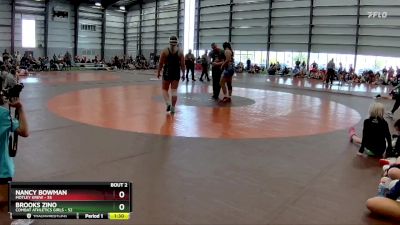 164 lbs Quarterfinals (8 Team) - Nancy Bowman, Motley Krew vs Brooks Zino, Combat Athletics Girls