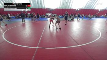 128-129 B Round 1 - Lance Padiernos, Glenbard East vs Taylor Derouin, Oconto Falls