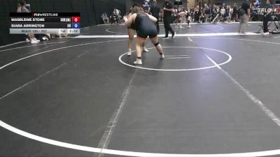 207 lbs Cons. Semi - Siara Arrington, Ottawa University vs Madeleine Stone, Baker University