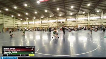 70 lbs Quarterfinal - Malakai Cusick, Sons Of Atlas vs Ryder Baker, Sanderson Wrestling Academy