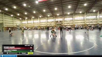 70 lbs Quarterfinal - Malakai Cusick, Sons Of Atlas vs Ryder Baker, Sanderson Wrestling Academy