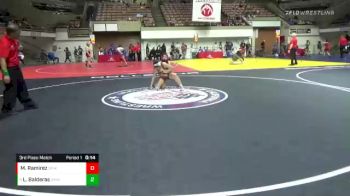 117 lbs 3rd Place Match - Lilyana Balderas, Swamp Monsters Wrestling Club vs Mia Ramirez, Dog Pound Wrestling