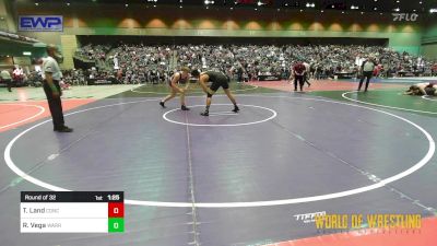 182 lbs Round Of 32 - Tucker Land, Concede Nothing vs Richard Vega, Warrior Wrestling