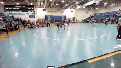 144 lbs 1st Place Match - Simeon Barrett, Grassfield vs Elijah Phoutasen, Landstown