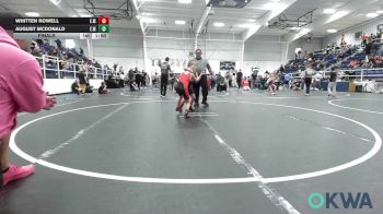60 lbs Final - Whitten Rowell, Elgin Wrestling vs August Mcdonald, Elgin Wrestling