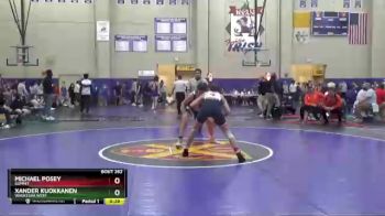 138 lbs Cons. Round 3 - Xander Kuokkanen, Waukesha West vs Michael Posey, Summit