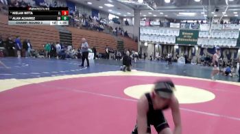 138 lbs Champ. Round 3 - Alan Alvarez, San Marcos vs Kielan Nitta, Faith Lutheran