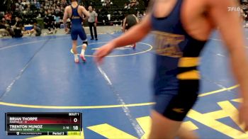 184 lbs Finals (2 Team) - John Gholson, Maryville vs Billy Higgins, Nebraska-Kearney