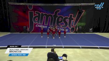 Tech Cheer - Westlake - Broncos [2024 L1.1 Youth - PREP Day 1] 2024 JAMfest San Antonio Classic