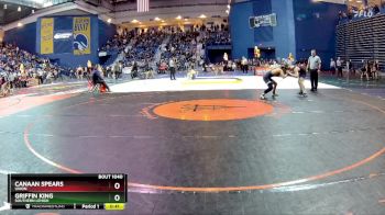 132 lbs Cons. Round 1 - Griffin King, Southern Lehigh vs Canaan Spears, Union