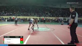 6A-138 lbs Cons. Round 1 - Alan Flores, Piedmont vs Jaston Jackson, Mustang