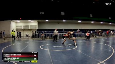 150 lbs Round 1 - Christopher Hall, Grimsley vs Alex Rodriguez, Central Davidson